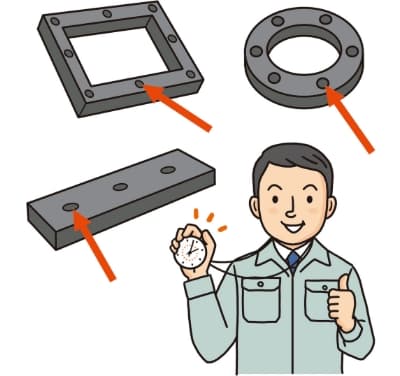 かなり特殊な形状でも製作可能
