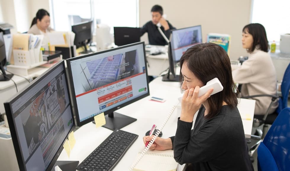 スピーディーにご回答